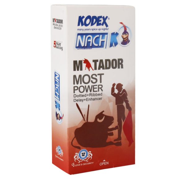 کاندوم ناچ کدکس مدل Matador بسته 12 عددی