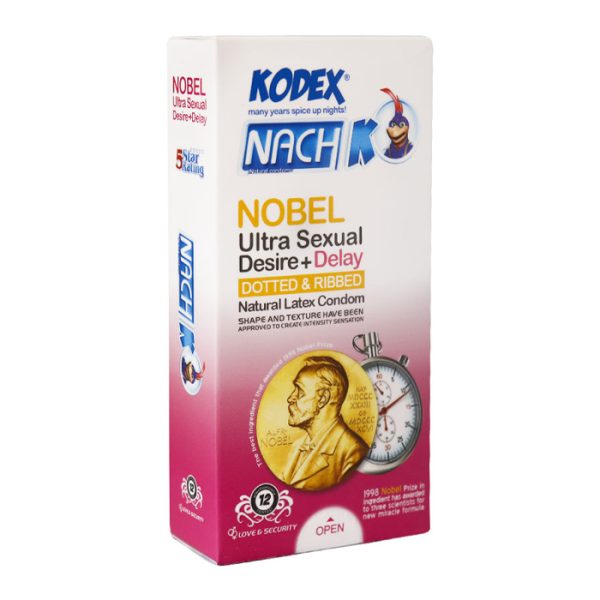 کاندوم کدکس مدل Nobel بسته 12 عددی