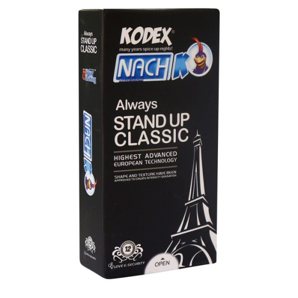 کاندوم کدکس مدل Stand Up Classic بسته 12 عددی