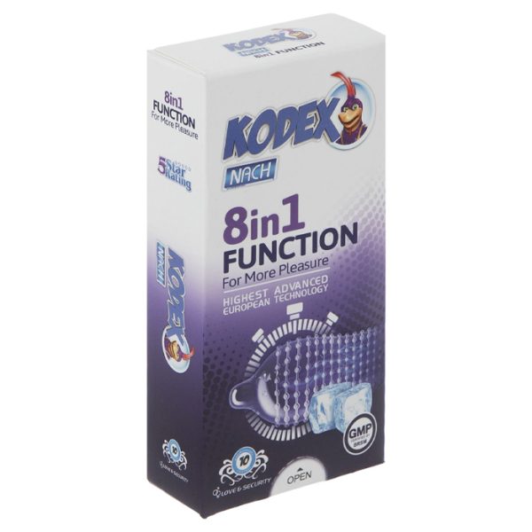کاندوم ناچ کدکس مدل Function بسته 10 عددی